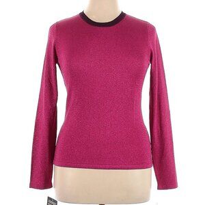 RACHEL Rachel Roy Metallic Pink Pullover Holiday Sweater sz XL NWT